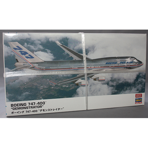 ハセガワ 1/200 ボーイング 747-400 デモンストレイター