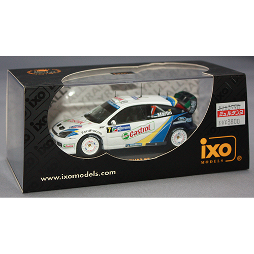 ixo 1/43 Ford Focus WRC #7 Martin Mexico 04