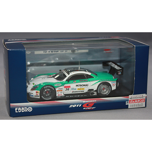 EBBRO 1/43 SUPER GT500 PETRONAS TOM'S SC430 Okayama test