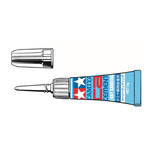 タミヤ タミヤ瞬間接着剤(イージーサンディング)