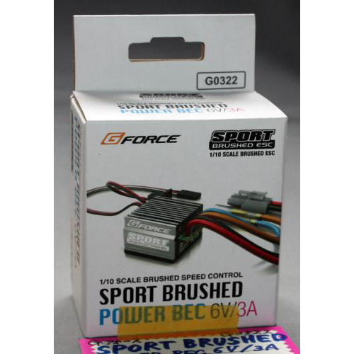 G-FORCE G0322 SPORT BRUSHED POWER BEC