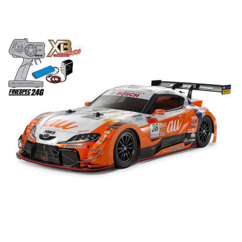 タミヤ 1/10RC XB au TOM'S GR Supra (TT-02シャーシ)
