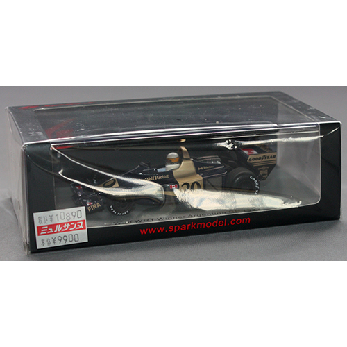 スパークモデル 1/43 Wolf WR1 No.20 Winner Argentina GP 1977 Jody Scheckter