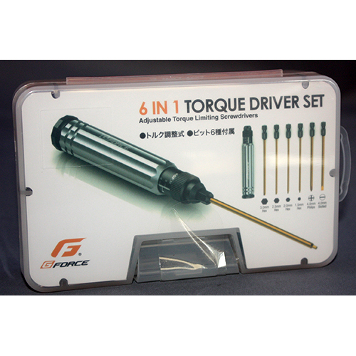 G-FORCE 6 in 1 Torque Driver Set