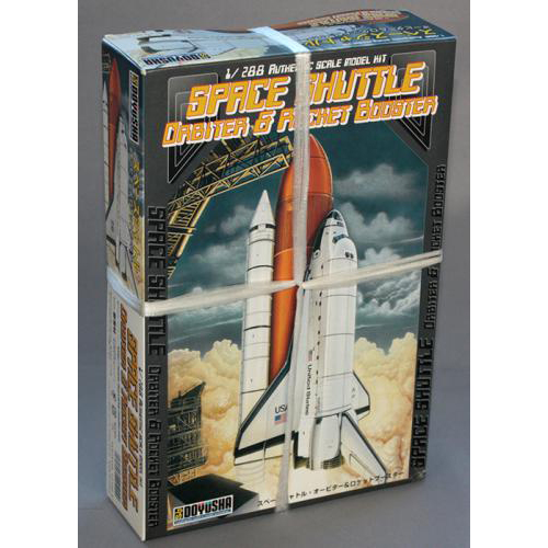 童友社 1/288 スペースシャトル オービター&ロケットブースター
