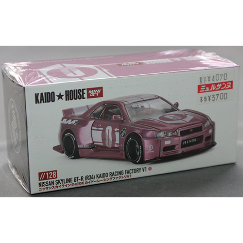 TSM 1/64 Nissan スカイライン GT-R R34 KAIDO RACING FACTORY V1
