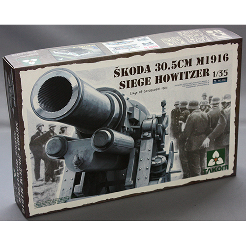 タコム 1/35 シュコダ 30.5cm M1916 攻城用臼砲 (セバストポリ1942)