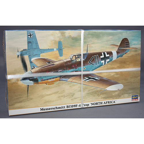 ハセガワ 1/48 メッサーシュミット Bf 109F-4 Trop 北アフリカ