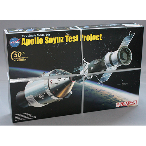 ドラゴン 1/72 アポロ・ソユーズ テストプロジェクト アポロ18号&ソユーズ19号