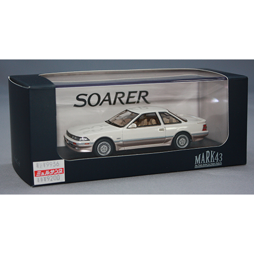 Mark43 1/43 Toyota Soarer 3.0GT-LIMITED(E-MZ20) Crystal White Toning II