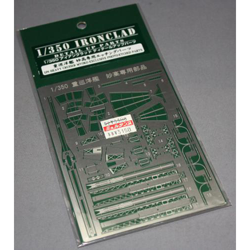 アオシマ　1/350 日本海軍 重巡洋艦 妙高専用エッチングパーツ