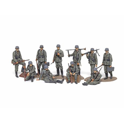 タミヤ 1/48 WWII ドイツ歩兵セット