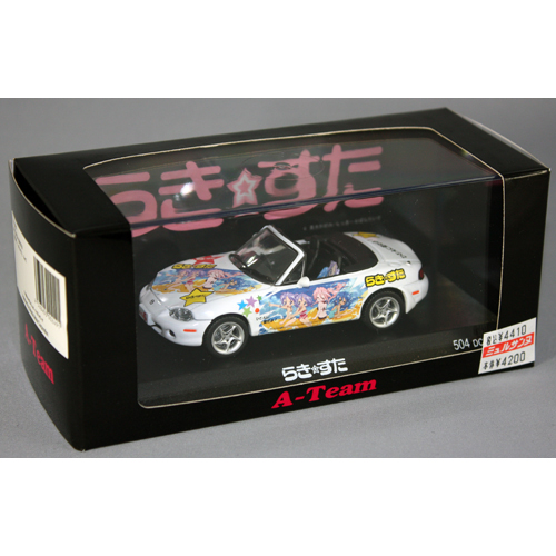 A-Team シリーズ2　「らき☆すた」 1/43 MADZA　ROADSTER MX-5