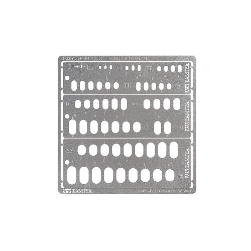 タミヤ モデリングテンプレート (長円 1～6mm)