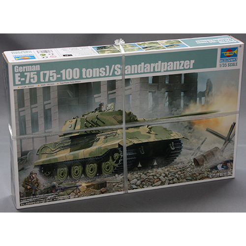 トランぺッター 1/35 ドイツ軍 E-75 重戦車 `ティーガーIIC型`