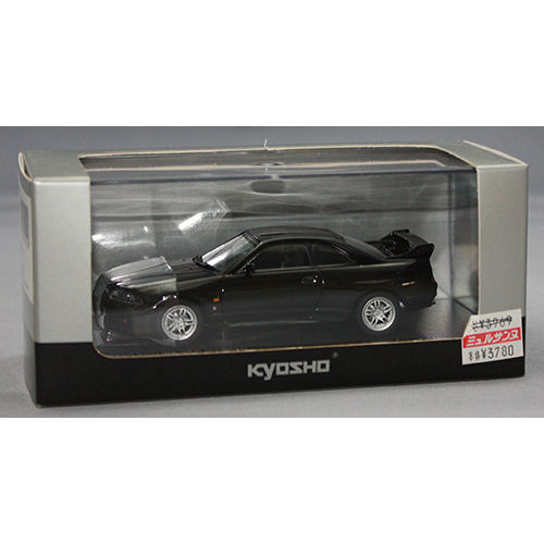 京商 1/43 NISSAN SKYLINE GT-R(BCNR33) 1997 (BLACK)