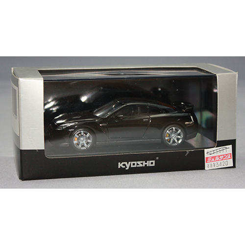 京商 1/43 NISSAN GTR(R35)　2008 SUPER BLACK