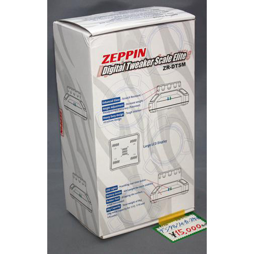 ZeppingRacing デジタルツイーカースケール (Elite Black)