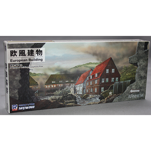 ピットロード 1/700 欧風建物