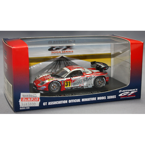 EBBRO 1/43 JGTC 2004 A'PEX i-mobisses MR-S SILVER/RED