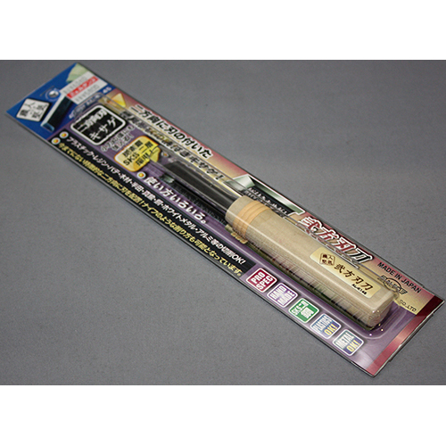 シモムラアレック　木柄付き二方刃キサゲ