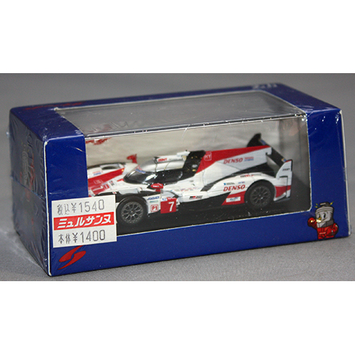 スパークモデル 1/64 TOYOTA TS050 Hybrid #7 24H LM 2018
