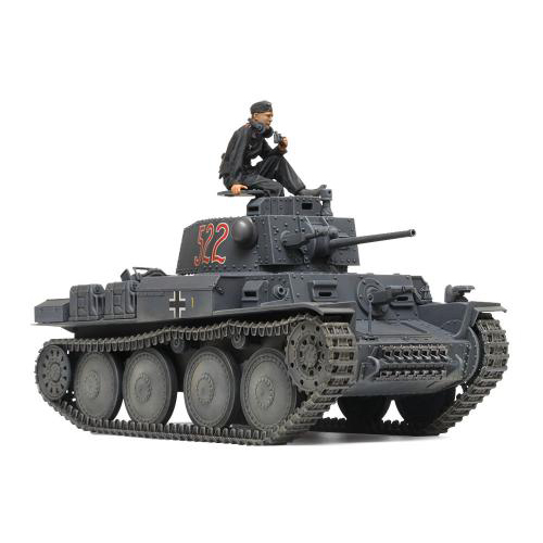 タミヤ 1/35 ミリタリーミニチュアシリーズ No.369  1/35 ドイツ軽戦車 38 (t) E/F型