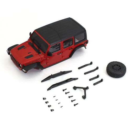 京商 MX-01 ジープ ラングラー ルビコン ファイアークラッカーレッド