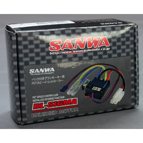 サンワ サンワ 107A54671B BL-SIGMA SHRモード対応 ブラシモーター用スピードコントローラー