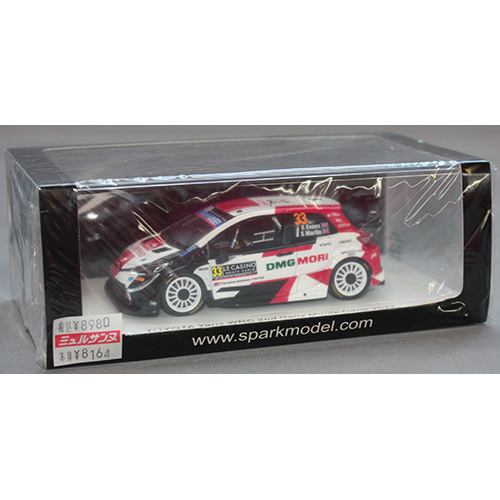 スパークモデル 1/43 TOYOTA Yaris WRC TOYOTA Gazoo Racing WRT No.33 2nd Rally Monte Carlo 2021 E.Evans - S.Martin