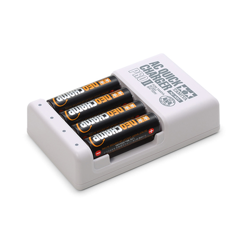 タミヤ バッテリー&充電器シリーズ No.116  単3形ニッケル水素電池ネオチャンプ(4本)と急速充電器PROII