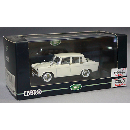 EBBRO 1/43 TYOPET CORONA PT20(1960) WHITE