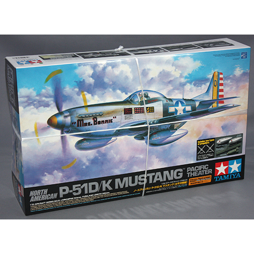 タミヤ 1/32 ノースアメリカン P-51D/K マスタング 太平洋戦線