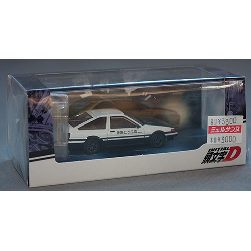 ホビージャパン 1/64 トヨタ スプリンター トレノ GT APEX (AE86) 頭文字D PROJECT D / 4A-GE 5 バルブ ディスプレイモデル付き