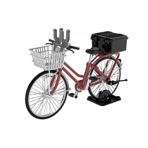 トミーテック LM005 LittleArmory 通学自転車(指定防衛校用) マルーン