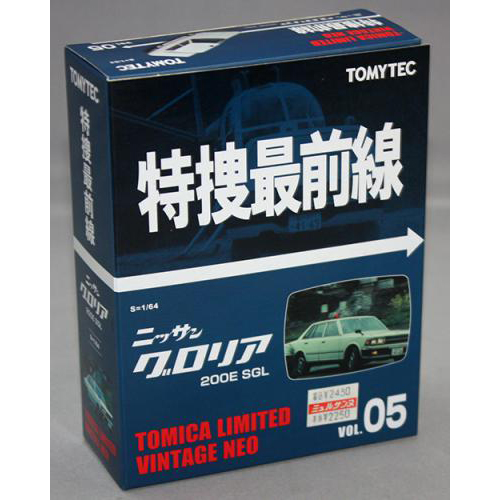 トミーテック 1/64 TLV-NEO 特捜最前線05 グロリア(白)