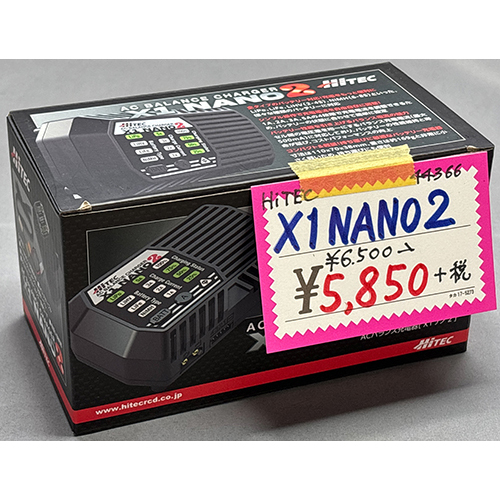 HiTec ACバランス充電器　X1 NANO 2[ X1 ナノ 2 ]