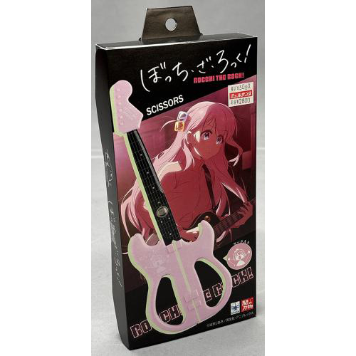 ニッケン刃物　ぼっち・ざ・ろっく!ギター型はさみ 後藤ひとりモデル