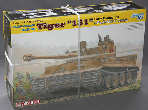 WW.II ドイツ軍 重戦車 ティーガーI 第504重戦車大隊 `131` チュニジア (プラモデル) - ホビーサーチ ミリタリープラモ
